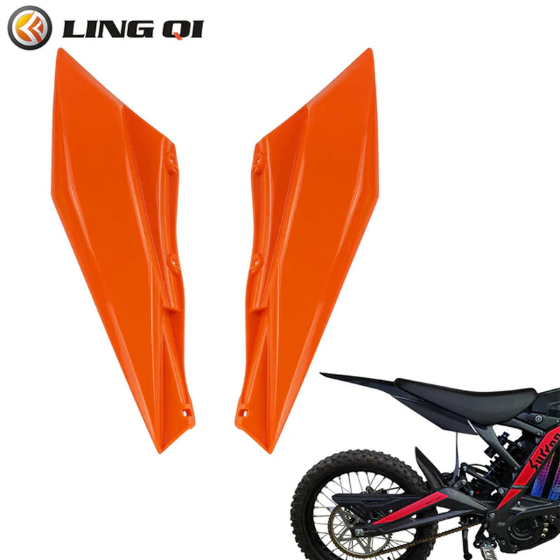 LINGQI Side Fender for Second-Generation Longer Rear Fender Fit to Sur Ron Light Bee X and S.