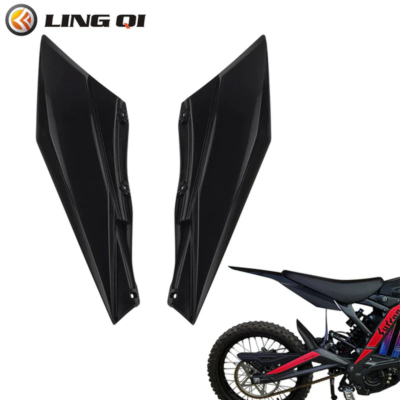 LINGQI Side Fender for Second-Generation Longer Rear Fender Fit to Sur Ron Light Bee X and S.