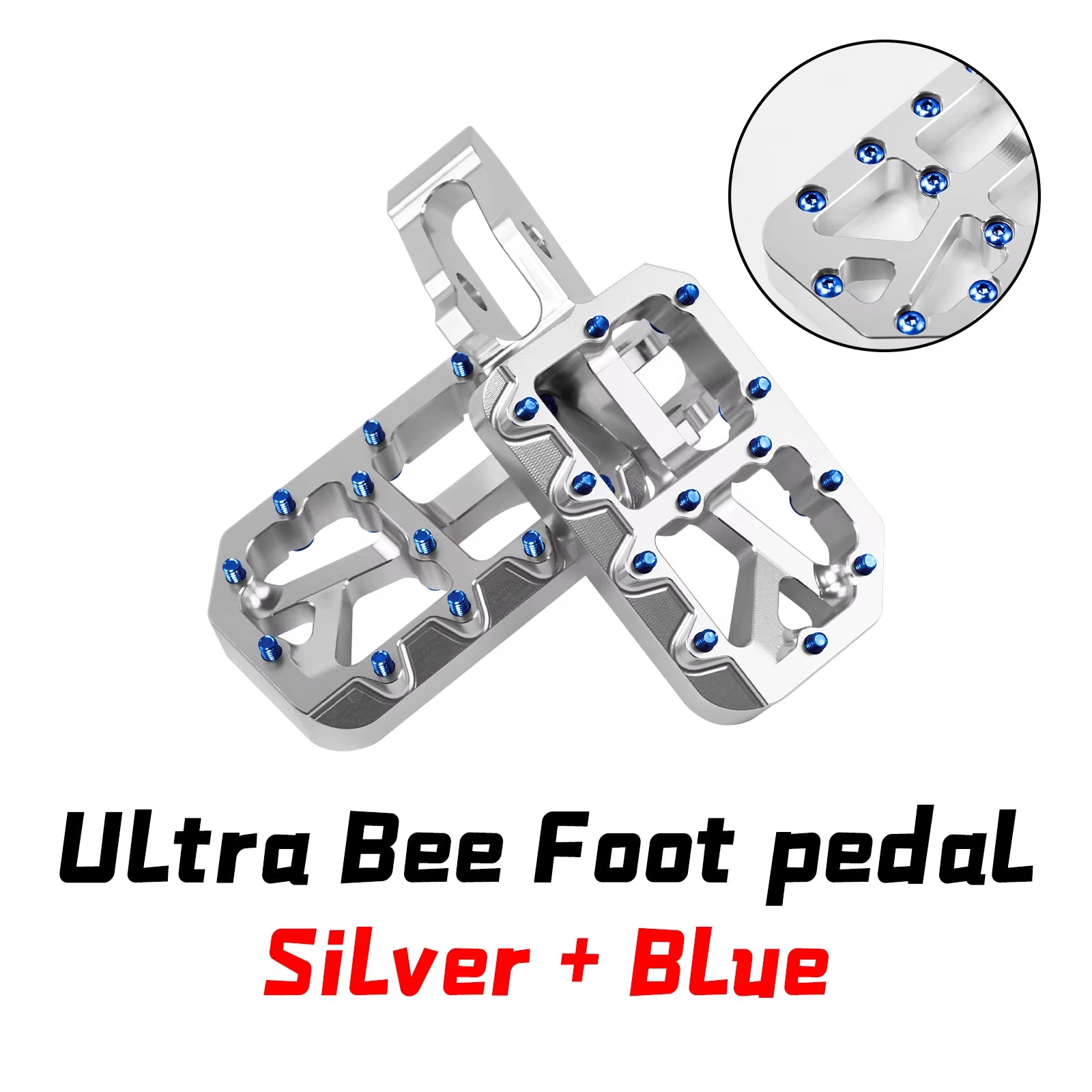 For SURRON Ultra Bee Motorcycles Foot Pedal New Customized Modified Pedals Foot Pegs E-Bikes for Surron Motorcycles Accessories