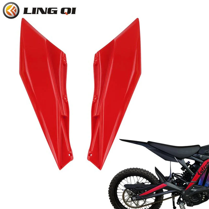 LINGQI Side Fender for Second-Generation Longer Rear Fender Fit to Sur Ron Light Bee X and S.