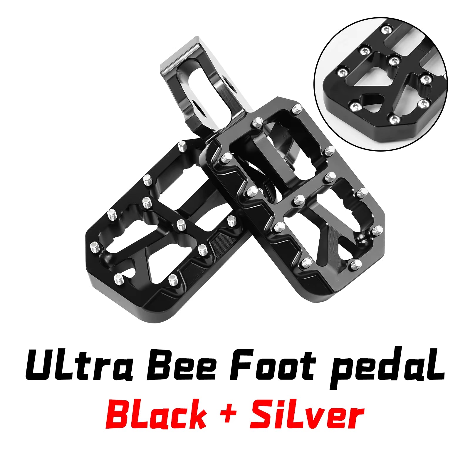 For SURRON Ultra Bee Motorcycles Foot Pedal New Customized Modified Pedals Foot Pegs E-Bikes for Surron Motorcycles Accessories