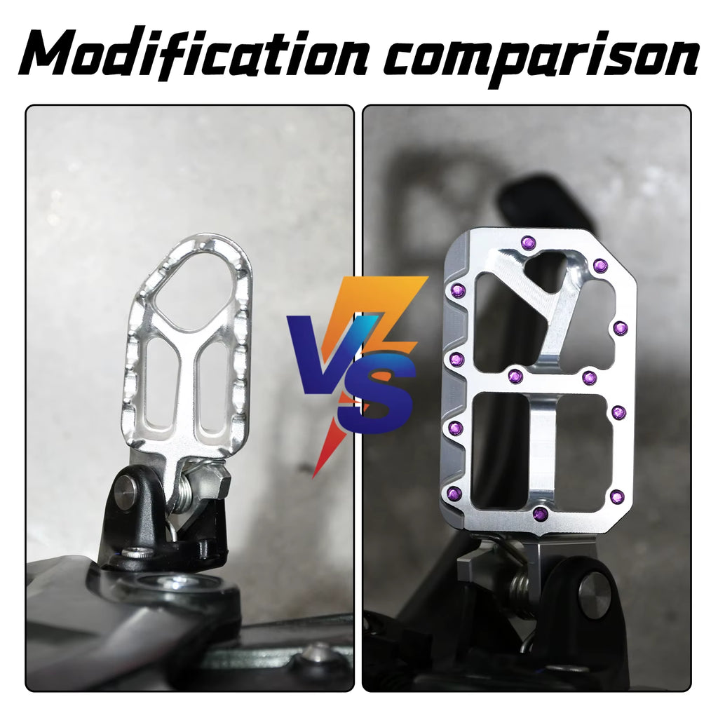 For SURRON Ultra Bee Motorcycles Foot Pedal New Customized Modified Pedals Foot Pegs E-Bikes for Surron Motorcycles Accessories